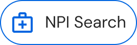 NPI provider search interface